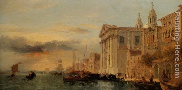 James Holland The Church of Santa Maria del Rosario The Gesuati Venice